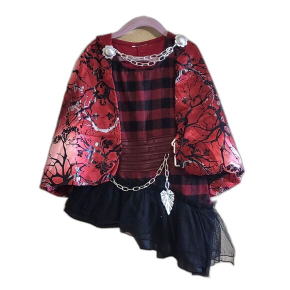 EVER AFTER HIGH CERISE HOOD KIDS HALLOWEEN COSTUME Girls Medium 8-10 - Picture 2 of 11